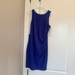 Bisou Bisou Sleeveless Midi Dress in Purple